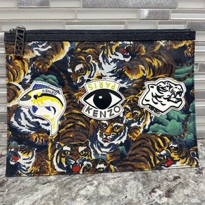 Kenzo Women's Tiger & Eye Clutch Bag